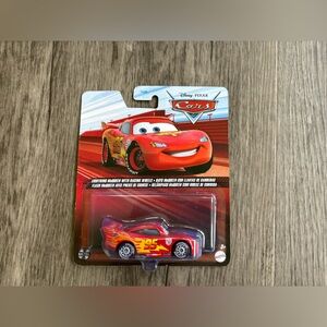 3” Disney Pixar Metal Lightning McQueen Toy